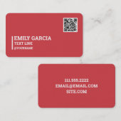 Directe verkoop MLM QR Visitekaartje (Voorkant / Achterkant)