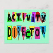 DIRECTEUR ACTIVITEIT BRIEFKAART (Voorkant)