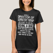 Directeur Ademhalingstherapie T-shirt (Voorkant)