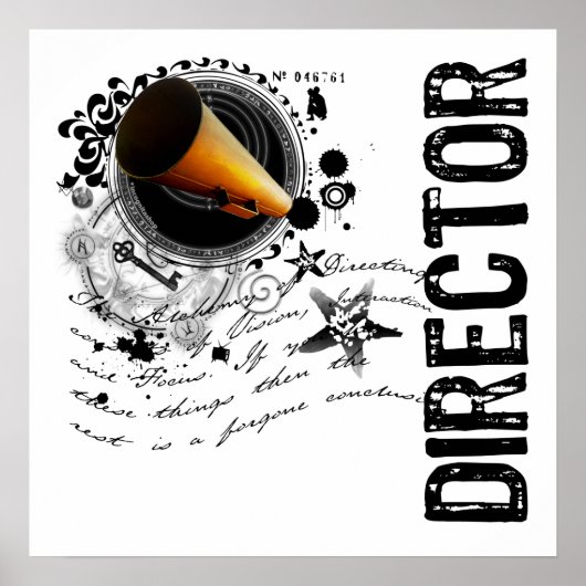 Directeur Alchemy Poster (Voorkant)