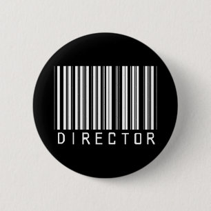 Directeur Bar-code Ronde Button 5,7 Cm