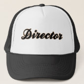 Directeur Baseball Style Trucker Pet (Voorkant)