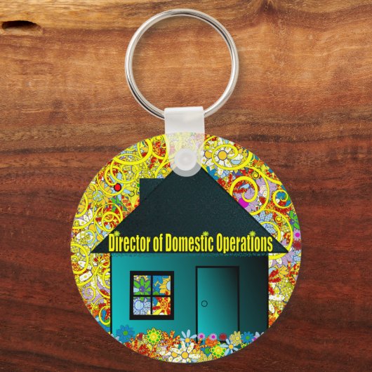 Directeur binnenlandse operaties sleutelhanger (Voorkant)