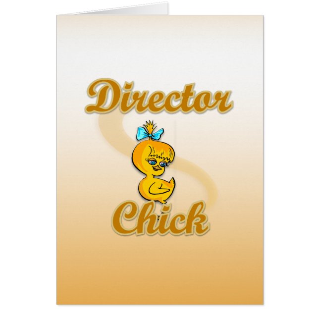 Directeur Chick (Voorkant)