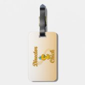 Directeur Chick Bagagelabel (Achterkant verticaal)
