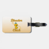 Directeur Chick Bagagelabel (Achterkant horizontaal)