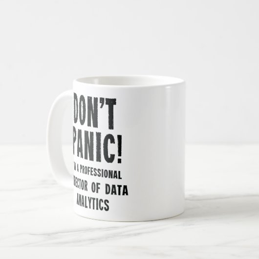 Directeur Data Analytics Koffiemok (Voorkant links)