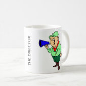 DIRECTEUR: Directeur Funny Mug of Coffee Cup Koffiemok (Voorkant rechts)