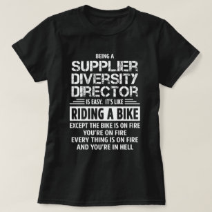 Directeur Diversiteit leverancier T-shirt