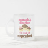 Directeur (Funny) Gift Matglas Koffiemok (Links)