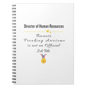 Directeur Human Resources Notitieboek