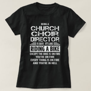 Directeur kerkkoor t-shirt