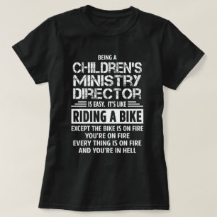 Directeur kinderministerie t-shirt