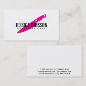 Directeur (magenta) visitekaartje (Voorkant / Achterkant)