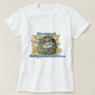 Directeur Maine Coon relations T-Shirt