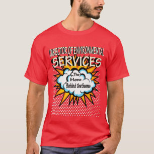 Directeur Milieudienst Grappige Held Baantje T-shirt