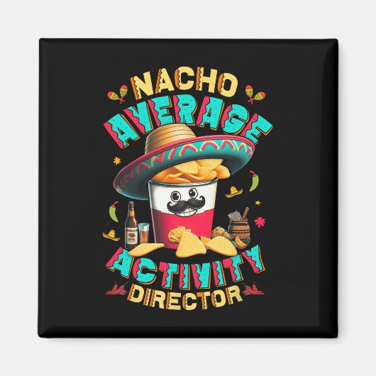 Directeur Nacho Gemiddelde Activiteit Directeur Ci Magneet (Voorkant)