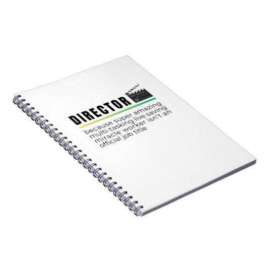 Directeur Notitieboek (Rechterzijde)