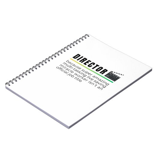 Directeur Notitieboek (Linkerzijde)