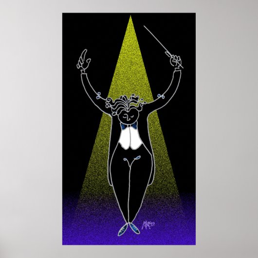 Directeur Orchestra Poster (Voorkant)
