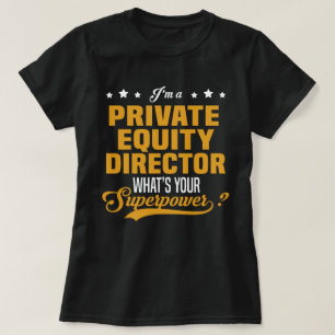 Directeur particulier vermogen t-shirt