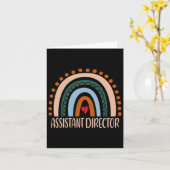 Directeur Rainbow Appreciation Day terug naar de V Kaart (Gele Bloem)