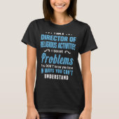 Directeur religieuze activiteiten t-shirt (Voorkant)