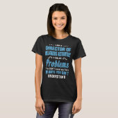 Directeur religieuze activiteiten t-shirt (Voorkant volledig)