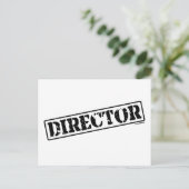 Directeur Stempel Briefkaart (Staand voorkant)