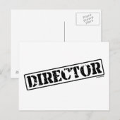 Directeur Stempel Briefkaart (Voorkant / Achterkant)