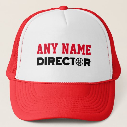 Directeur Trucker Hat Trucker Pet (Voorkant)