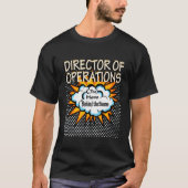 Directeur van Operations Hero Job T-shirt (Voorkant)