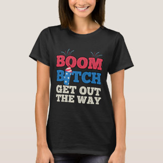 Directeur Vuurwerk Afvuursysteem Grappige Boem 4e T-shirt