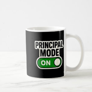 Directeursmodus Aan Knop Schakel Nieuwe Schooljaar Koffiemok