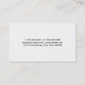 Directiechef II Visitekaartje (Achterkant)