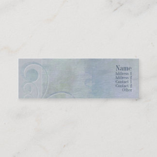 Directiecurves Lichte contactkaart Contactkaartje