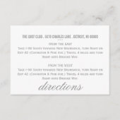 Directiekaart | Chevron Informatiekaartje