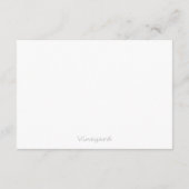 Directiekaart | Chevron Informatiekaartje (Achterkant)