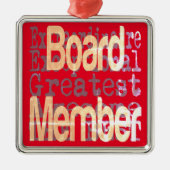 Directielid Metalen Ornament (Voorkant)