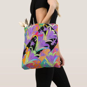 directionele lelies tote bag