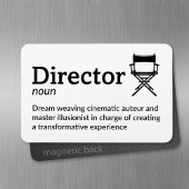 Director Definition - Set Life 4" x 6" Flex Magneet