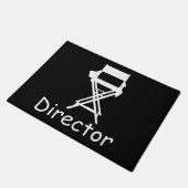Director director's chair Film Crew gift Filmmaker Deurmat (Schuin)