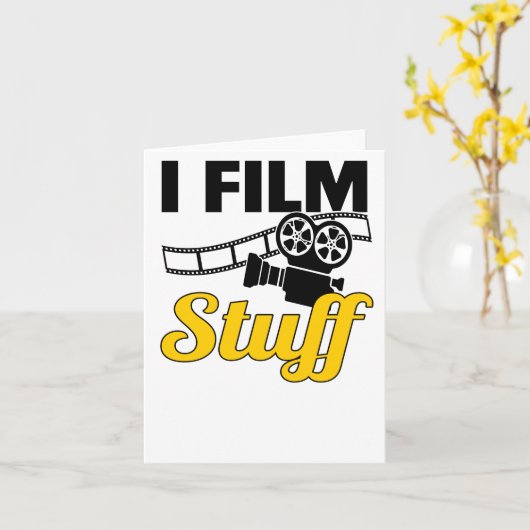 Director Filmmaker Feature Film Kaart (Gele Bloem)