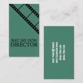 Director Producer Film Editing Editor Maker Visitekaartje (Voorkant / Achterkant)