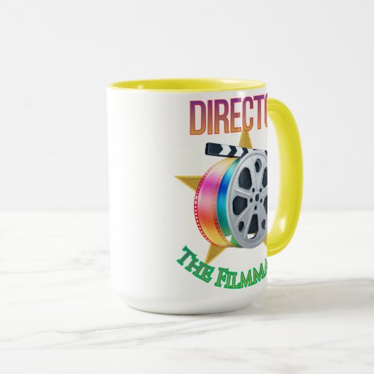 Director - The Filmmaker Combo Mug Mok (Voorkant rechts)