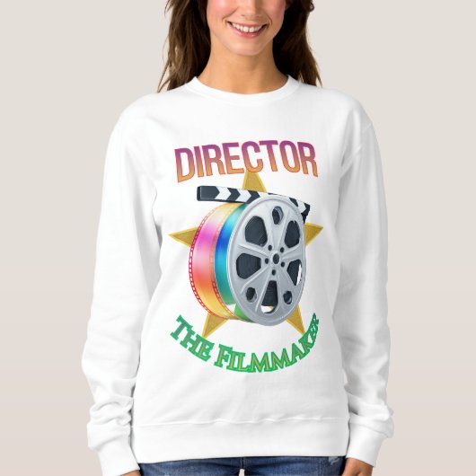 Director - The Filmmaker Women's Sweatshirt (Voorkant)