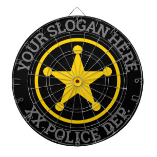 Directoraat-generaal politie, afdeling wetshandhav dartbord