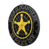 Directoraat-generaal politie, afdeling wetshandhav dartbord (Voorkant Rechts)