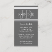 Directoraat-generaal Verticale geneeskunde/DG Visitekaartje (Achterkant)