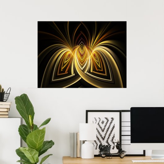 Directory Fractal Poster (Thuiskantoor)